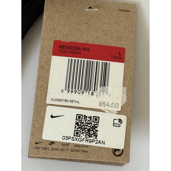 NIKE Women Essential High Waist‎ Lined Bottom Black NESSD234-001 - Large NWT - Picture 5 of 12